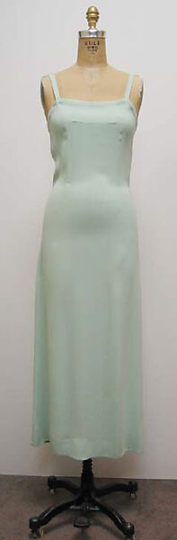 Ensemble, (a–d) House of Chanel (French, founded 1910), a-d) silk; e,f) silk, leather, French