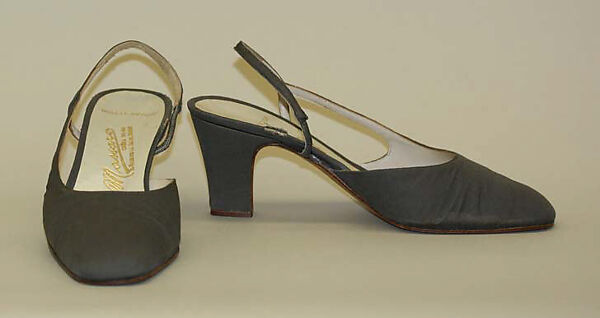 Ensemble, (a, b) Madame Grès (Germaine Émilie Krebs) (French, Paris 1903–1993 Var region), a) silk, nylon; b) silk; c,d) silk, leather, French