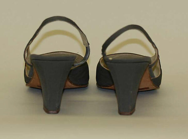 Ensemble, (a, b) Madame Grès (Germaine Émilie Krebs) (French, Paris 1903–1993 Var region), a) silk, nylon; b) silk; c,d) silk, leather, French