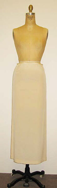 Ensemble, (a, b) Yves Saint Laurent (French, founded 1961), a,b) silk; c,d) leather, French