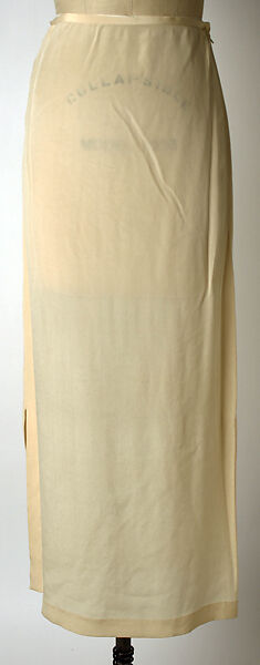 Ensemble, (a, b) Yves Saint Laurent (French, founded 1961), a,b) silk; c,d) leather, French