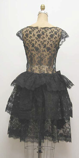 Ensemble, (a, b) Hubert de Givenchy (French, Beauvais 1927–2018 Paris), a) silk, horsehair; b-d) silk, French