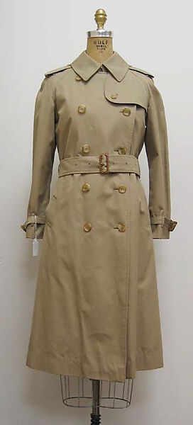 Burberry - Trench coat - British - The Metropolitan Museum of Art