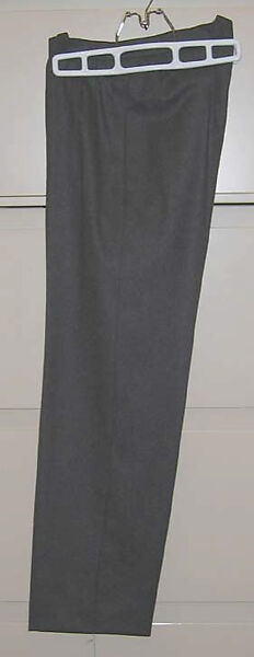 Suit, Hubert de Givenchy (French, Beauvais 1927–2018 Paris), a) wool, silk, nylon, enamel; b,c) wool, silk, French