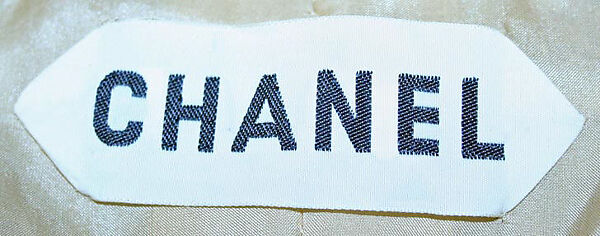 Suit, House of Chanel (French, founded 1910), a, b) silk, plastic, straw, metal, synthetic; c) silk, French