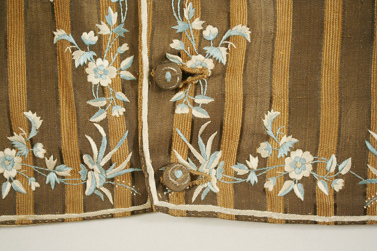Vest, silk, European