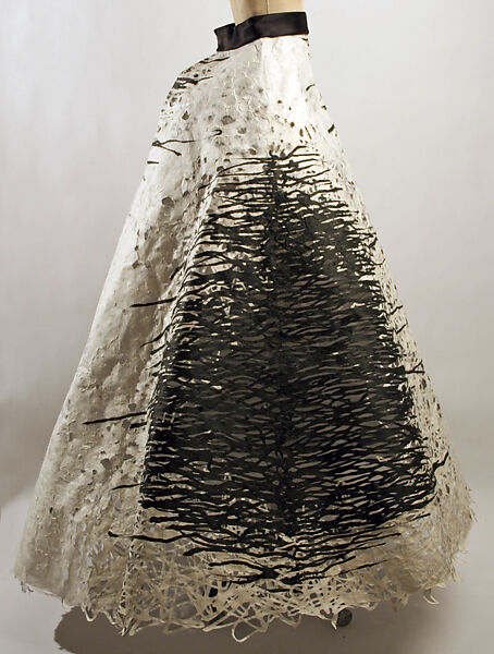 Dress, Yumi Katsura International Co., Ltd. (Japanese), a) paper, synthetic; b) paper, synthetic, silk; c, d) synthetic, Japanese