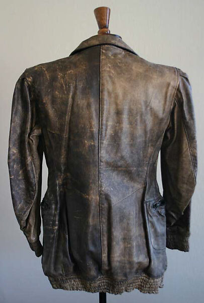 Jacket, Vivienne Westwood (British, 1941–2022), leather, plastic, British