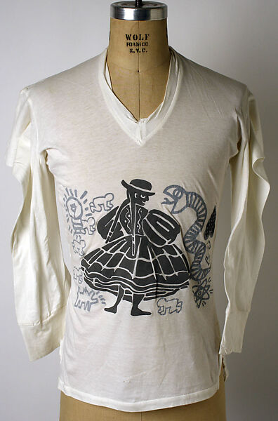 "Keith Haring", Vivienne Westwood (British, 1941–2022), cotton, British 