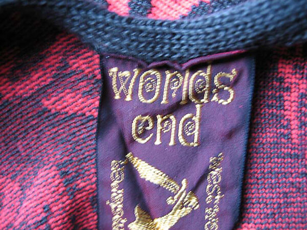 "Diablo", Vivienne Westwood (British, 1941–2022), cotton/nylon blend, British