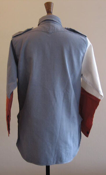 Shirt, Vivienne Westwood (British, 1941–2022), cotton, British