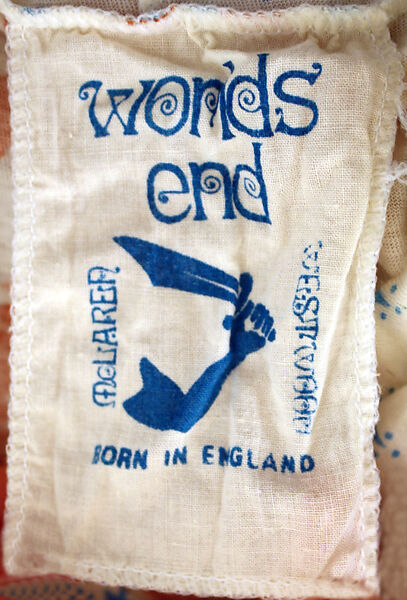 T-shirt, Vivienne Westwood (British, 1941–2022), cotton, British