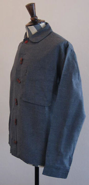 Shirt, Vivienne Westwood (British, 1941–2022), cotton, clay, British