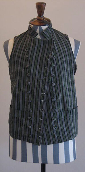 Waistcoat, Vivienne Westwood (British, 1941–2022), cotton, British 