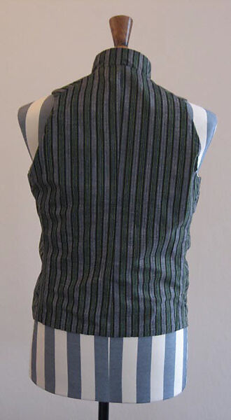 Waistcoat, Vivienne Westwood (British, 1941–2022), cotton, British