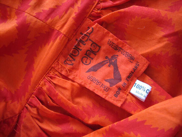 "Pirate", Vivienne Westwood (British, 1941–2022), cotton, British