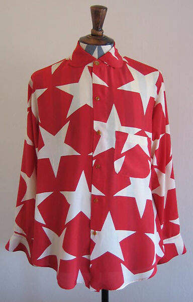 Shirt, Vivienne Westwood (British, founded 1971), silk, British 