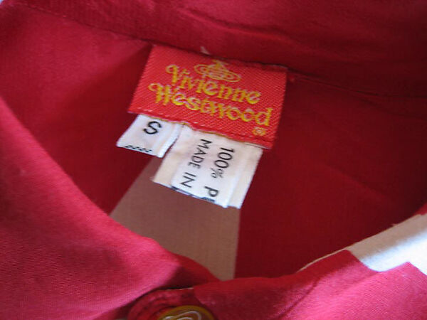 Shirt, Vivienne Westwood (British, founded 1971), silk, British