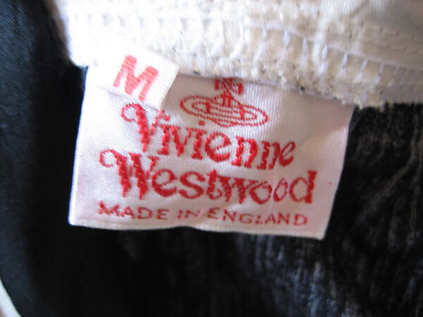 Jacket, Vivienne Westwood (British, founded 1971), cotton, synthetic, British