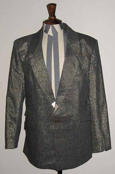 Suit, Vivienne Westwood (British, founded 1971), a) wool, synthetic, leather, metal; b) wool, synthetic, leather, British