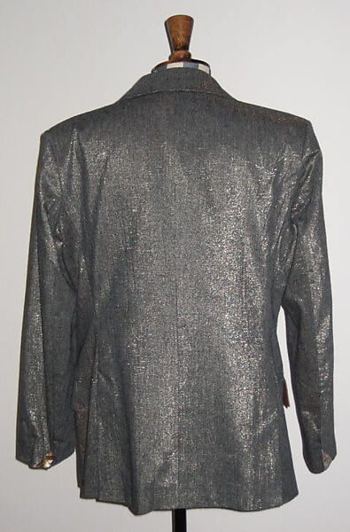 Suit, Vivienne Westwood (British, founded 1971), a) wool, synthetic, leather, metal; b) wool, synthetic, leather, British