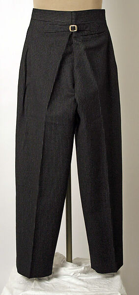 Suit, Vivienne Westwood (British, founded 1971), a, b) wool, synthetic, metal, plastic, British