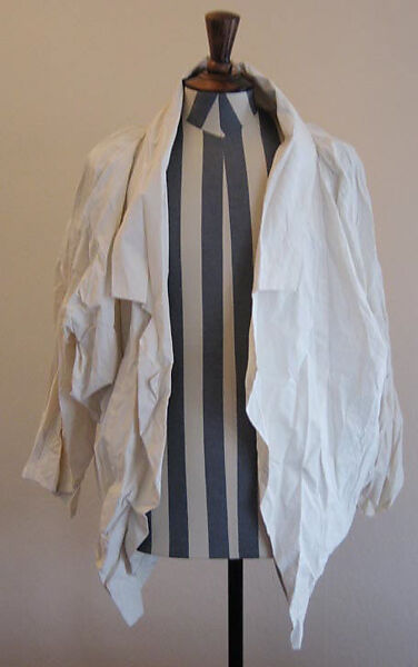 Ensemble, Vivienne Westwood (British, 1941–2022), a) cotton; b) cotton, leather, metal; c) leather, metal, British