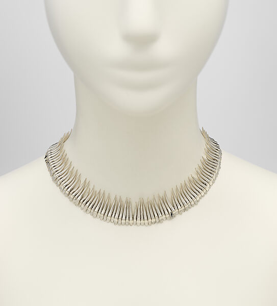 Choker, Shaun Leane (British, born 1969), sterling silver, British