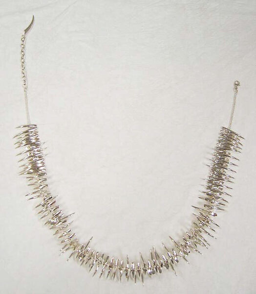 Choker, Shaun Leane (British, born 1969), sterling silver, British 