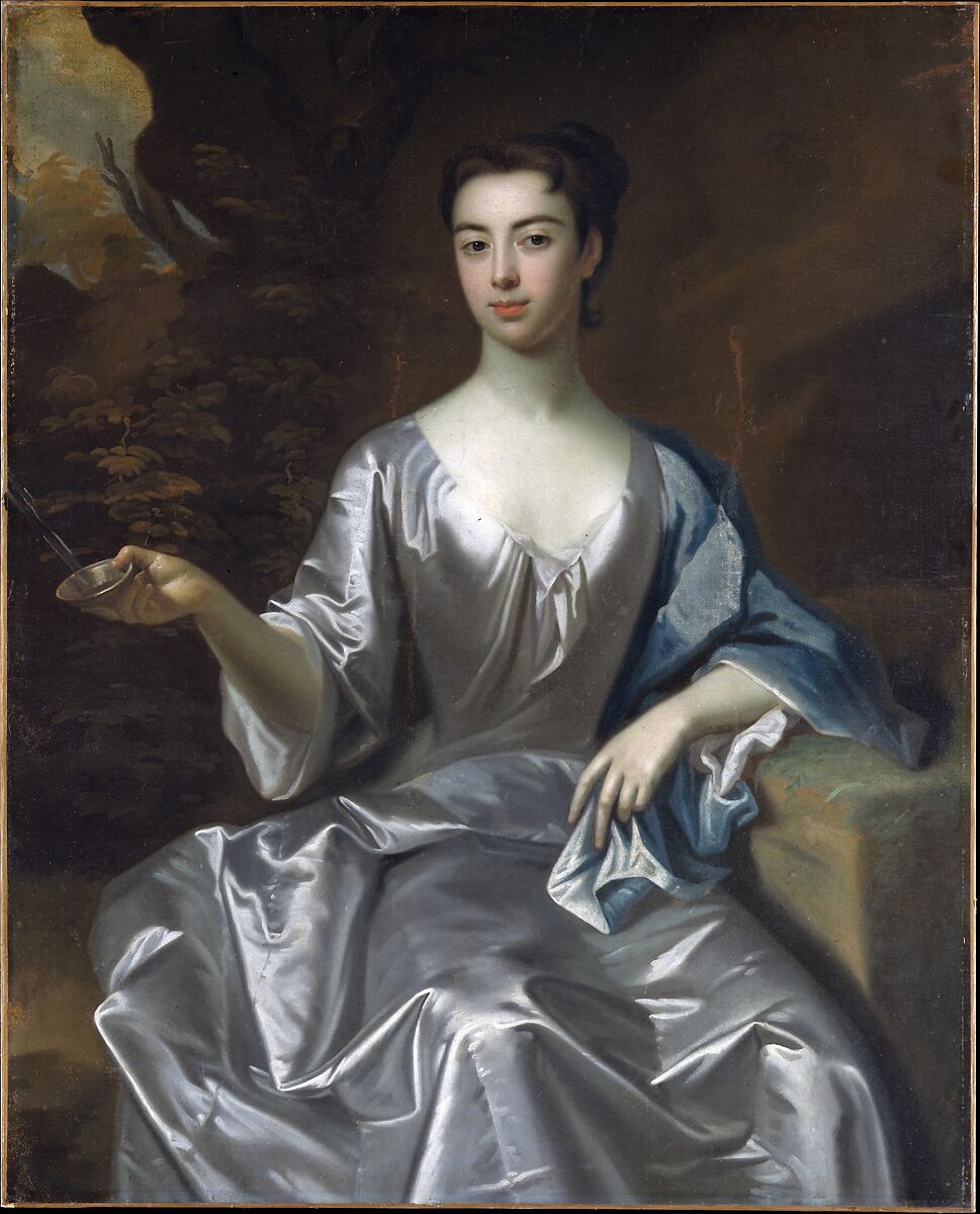 Portrait of a Woman, Called Maria Taylor Byrd, School of Sir Godfrey Kneller (German, Lübeck 1646–1723 London), Oil on canvas, American 