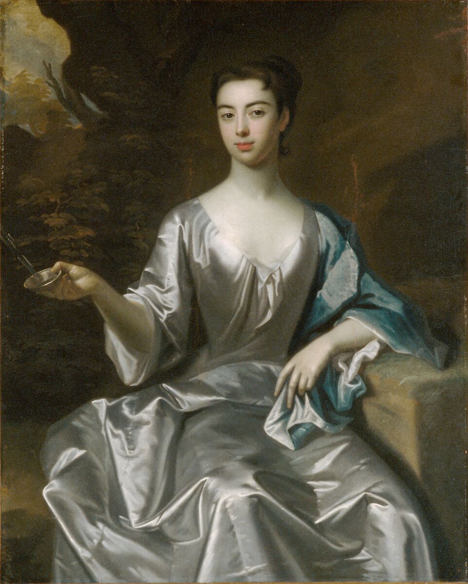 Portrait of a Woman, Called Maria Taylor Byrd, School of Sir Godfrey Kneller (German, Lübeck 1646–1723 London), Oil on canvas, American