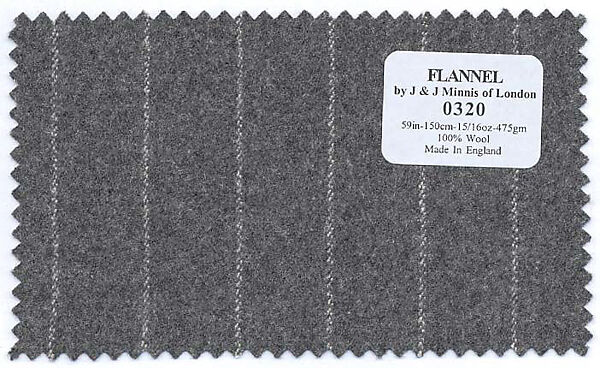 Suit, Richard Anderson, (a) wool, synthetic, wood; (b) wool, synthetic, metal, British