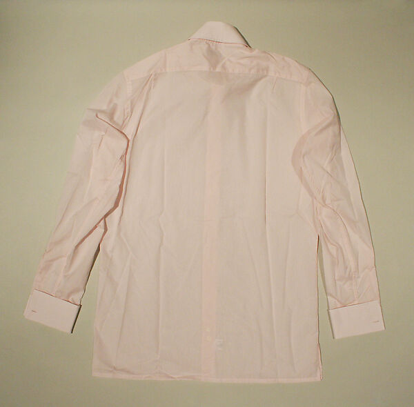 Suit, Richard James, a) wool, silk, plastic; b) wool, cotton, plastic; c) cotton, plastic; d) silk; e-h) acrylic, metal, British