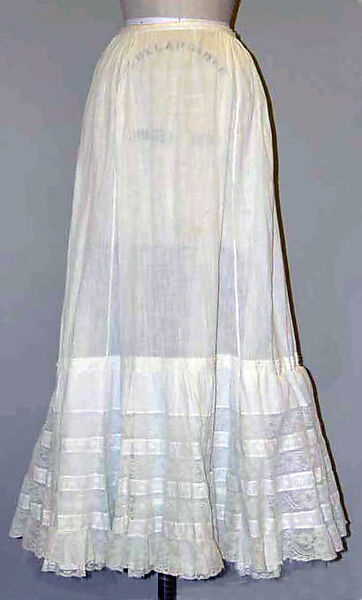 Petticoat, [no medium available], American or European 