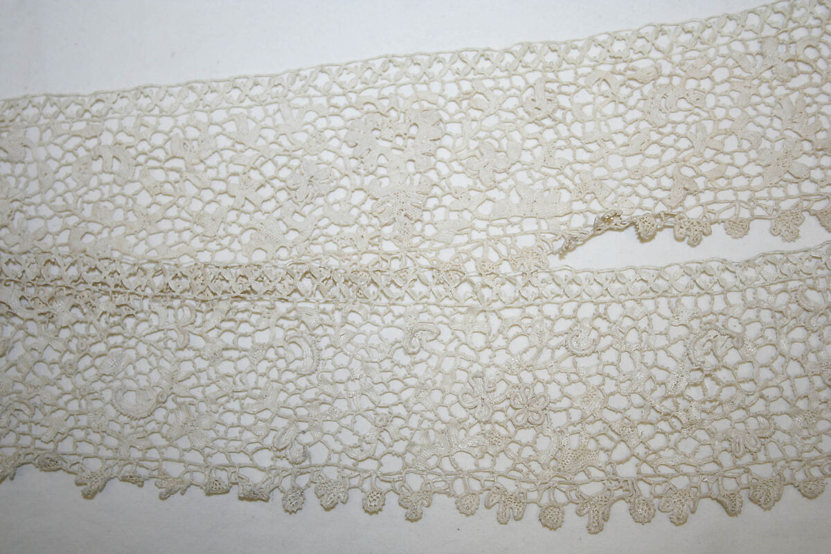 Trimming, linen, Italian