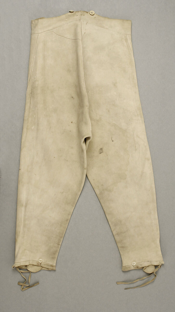 Breeches, leather, British