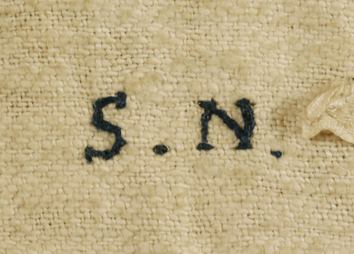 Waistcoat, silk, cotton, probably French
