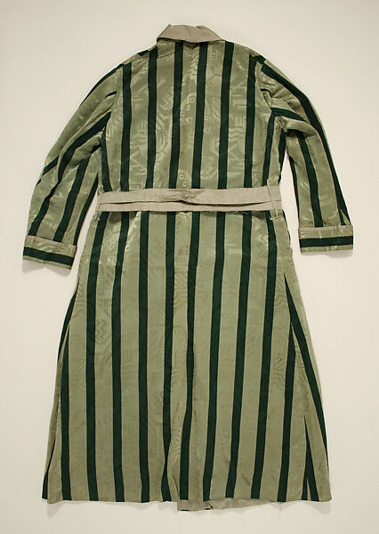 Dressing gown, A. Sulka &amp; Company (French, 1893–2002), silk, American