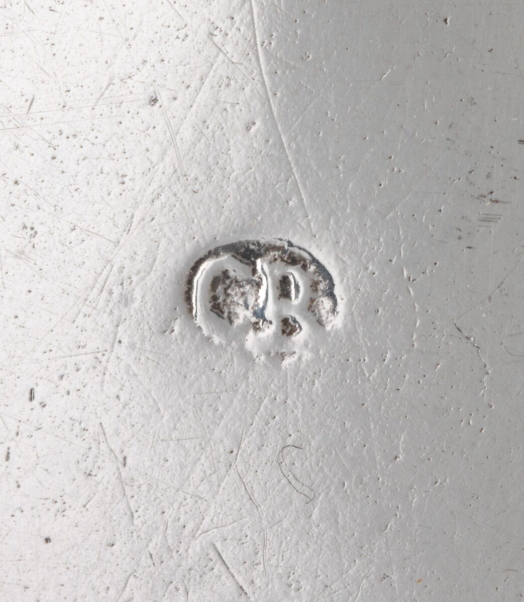 Salver, Charles Le Roux (baptized 1689–1745), Silver, American