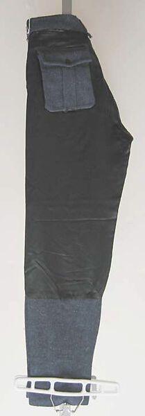 Trousers, Vivienne Westwood (British, 1941–2022), wool, synthetic, metal, plastic, British