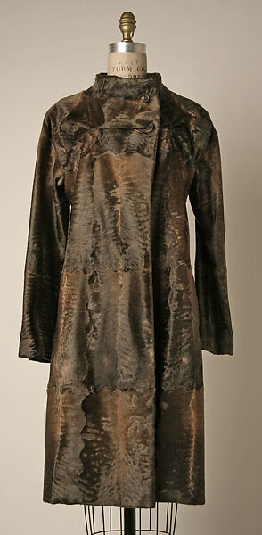 Coat, Marni (Italian, founded 1994), fur, synthetic, Italian 
