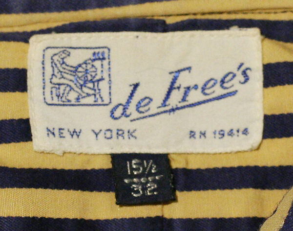 Shirt, cotton, American