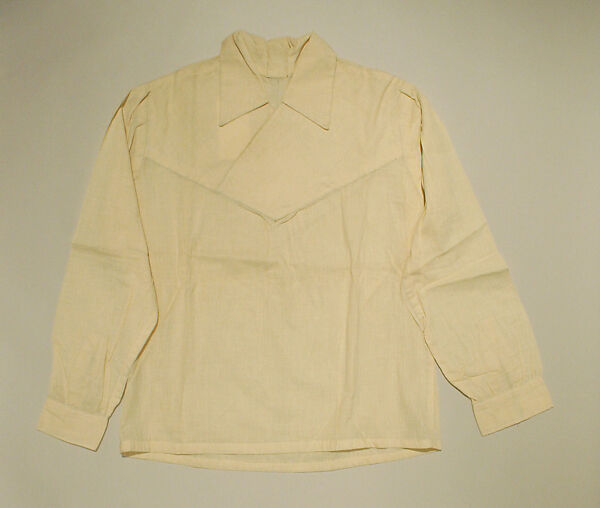 Blouse, cotton, French (Basque) 
