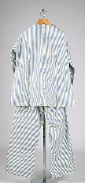Pajamas, Brooks Brothers (American, founded 1818), cotton, American