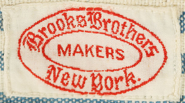 Pajamas, Brooks Brothers (American, founded 1818), cotton, American