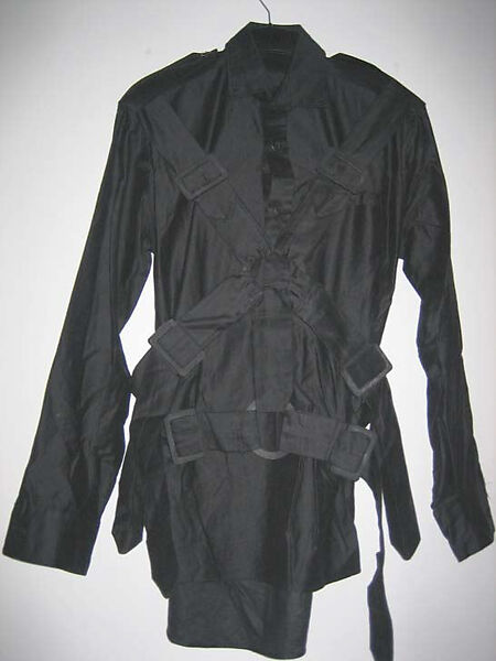 "Parachute" shirt, Vivienne Westwood (British, 1941–2022), cotton, rubber, British