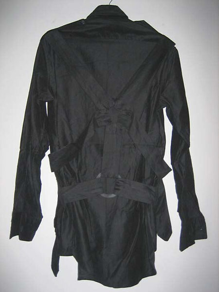 "Parachute" shirt, Vivienne Westwood (British, 1941–2022), cotton, rubber, British