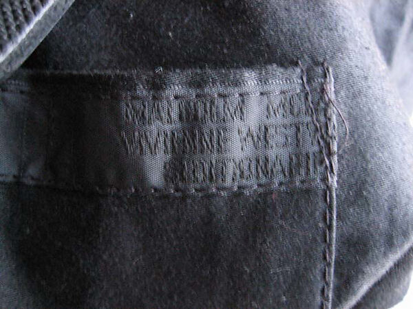 "Parachute" shirt, Vivienne Westwood (British, 1941–2022), cotton, rubber, British