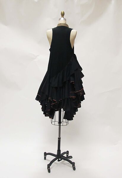 Dress, Preen (British, founded 1996), cotton, wool, synthetic, silk, plastic, British
