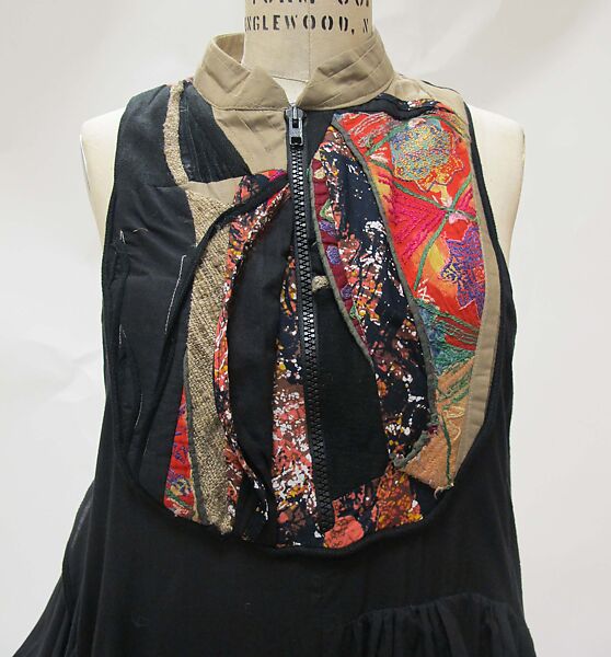 Dress, Preen (British, founded 1996), cotton, wool, synthetic, silk, plastic, British